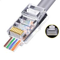 SOLIDFAST EASY RJ45 100'LÜ CAT6 PLUG YENİ NESİL JAK EZ